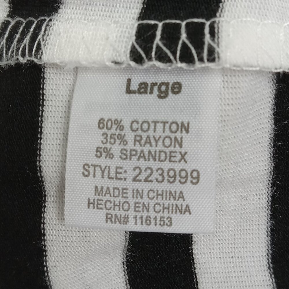 Poof New York Striped Tank Dress Size Large - Picture 6 of 6